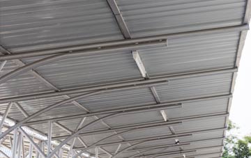 installing Pentre Piod metal roofing